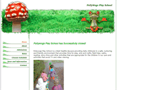 Desktop Screenshot of pollywogsplayschool.com