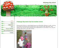 Tablet Screenshot of pollywogsplayschool.com